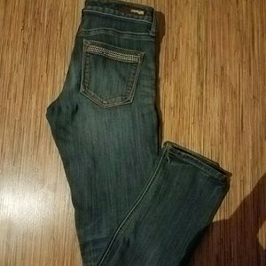 Sz 4 ankle rinestone express jeans